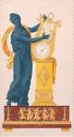 Decorative Design of the Music Mantle Clock - Hermitage